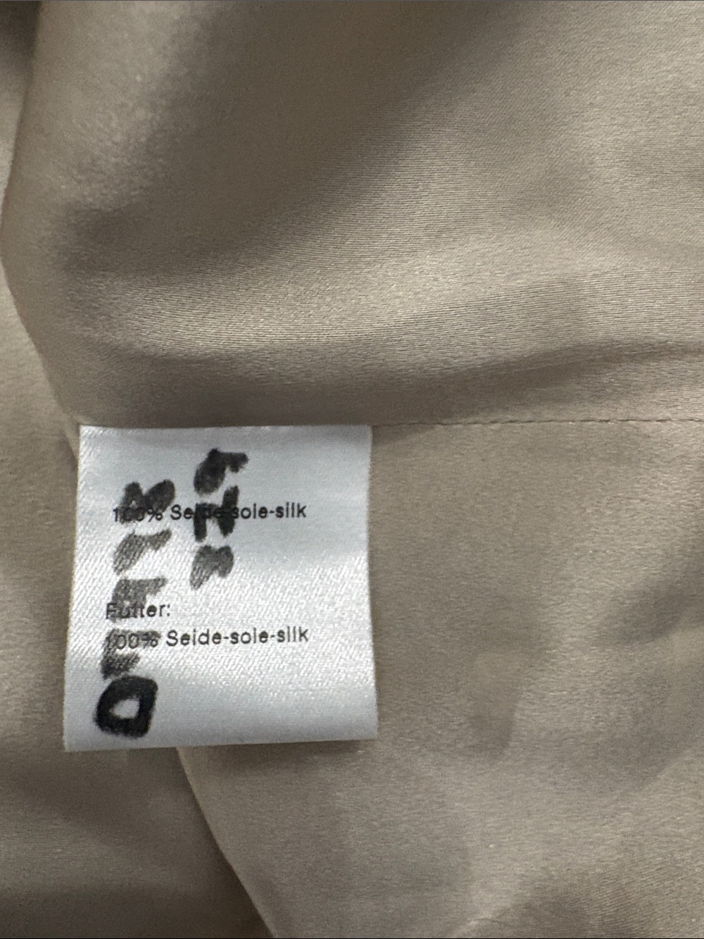 Akris Beige/Tan Pleated Midi Dress - Picture 14 of 14